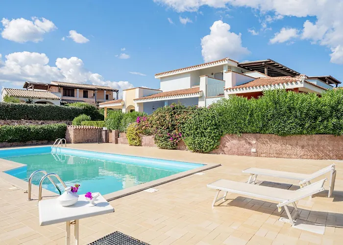 Aparthotel Isa-residence With Swimming-pool In Cala Girgolu, With Private Outdoor Area
